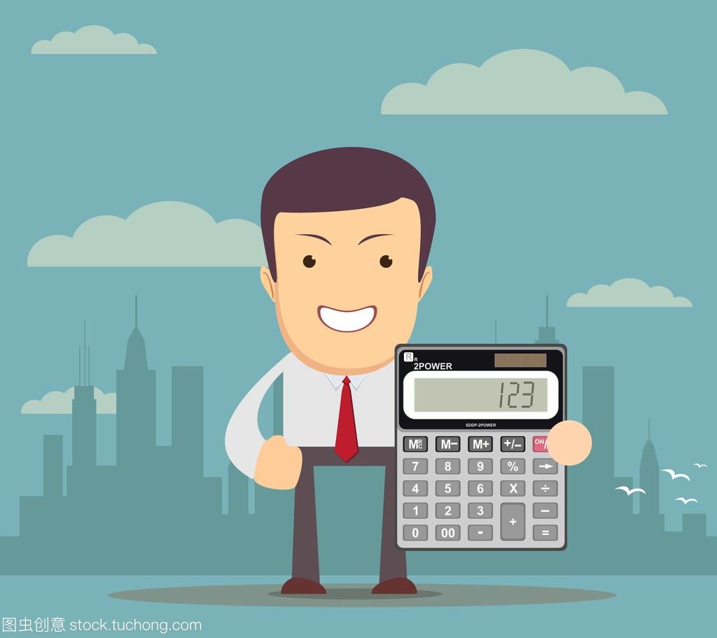 會計顯示電子計算器